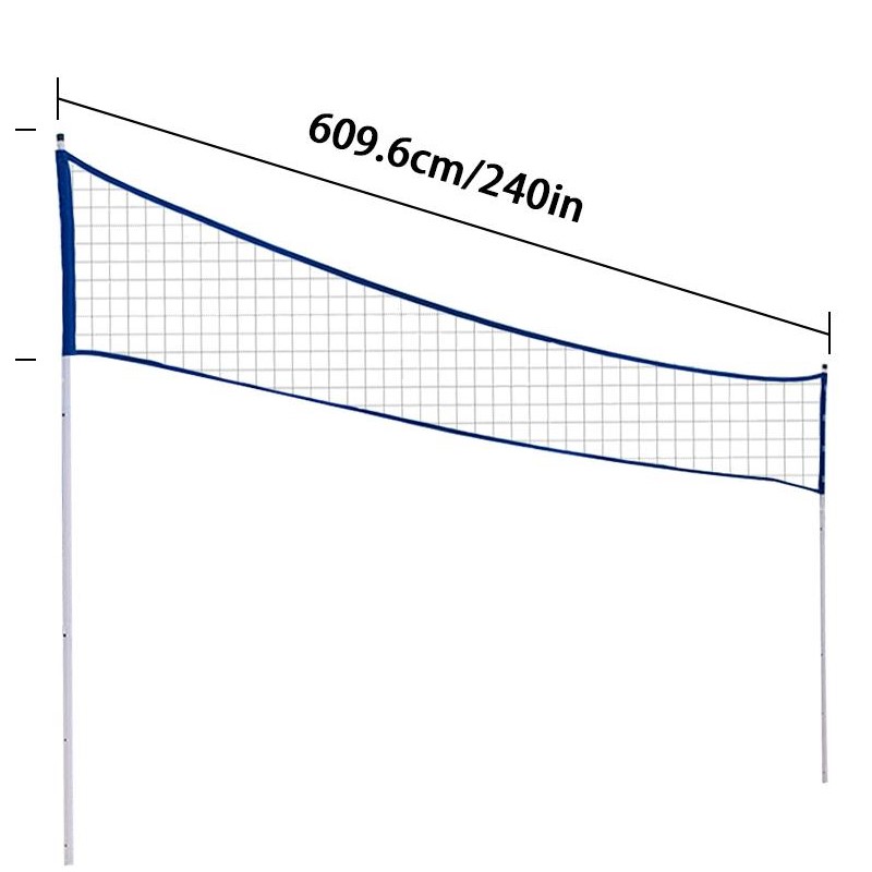 Outdoor Sports Net - Przenośna siatka do badmintona, profesjonalna siatka