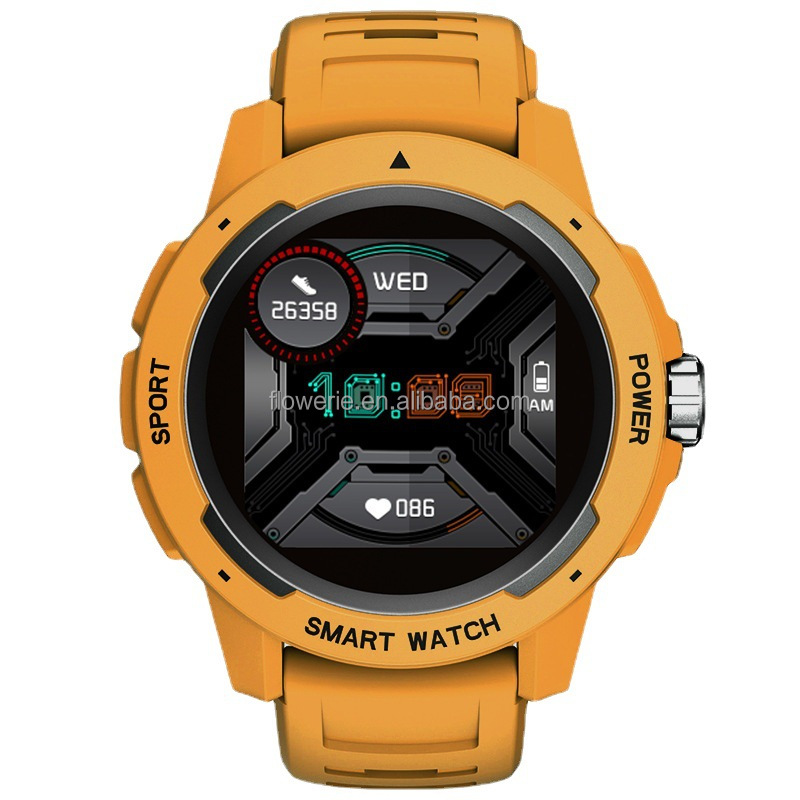 Outdoor Sports Adventure - Wodoodporny taktyczny smartwatch sportowy IP68, 50m,