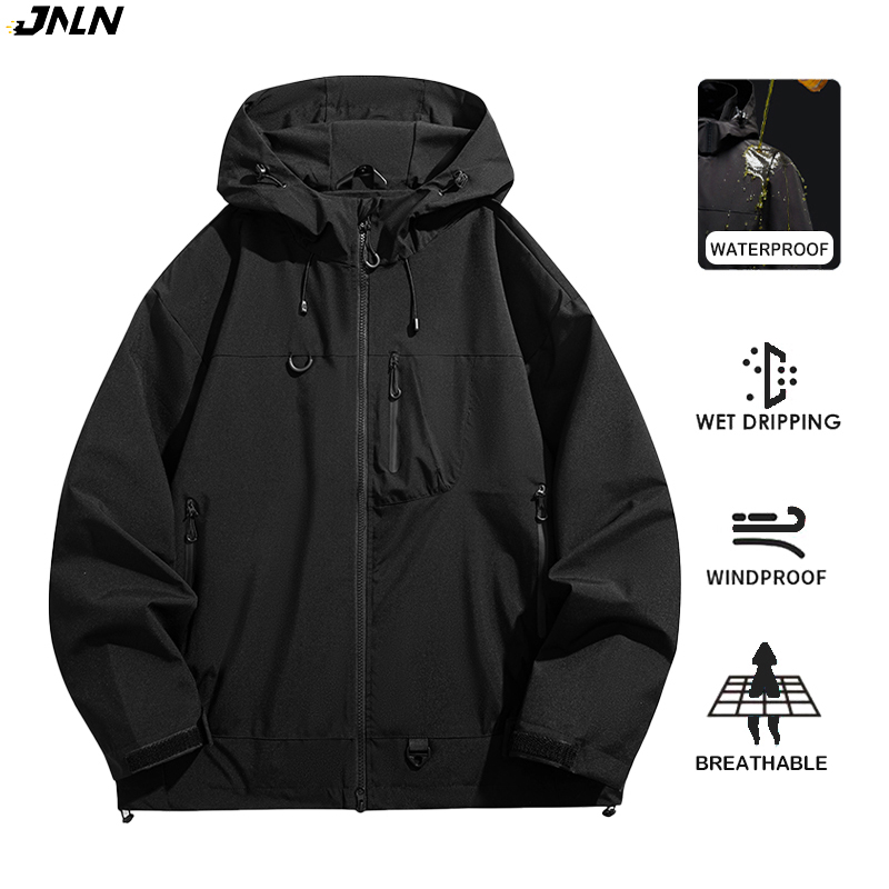 Outdoor Sport Windbreaker - JNLN Unisex Wodoodporna Wiatrówka Sportowa Outdoorowa
