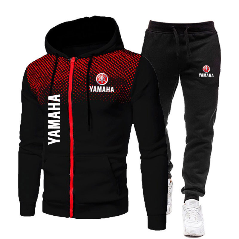 Outdoor Sport Is - Męskie zestawy Yamaha z nadrukiem logo,