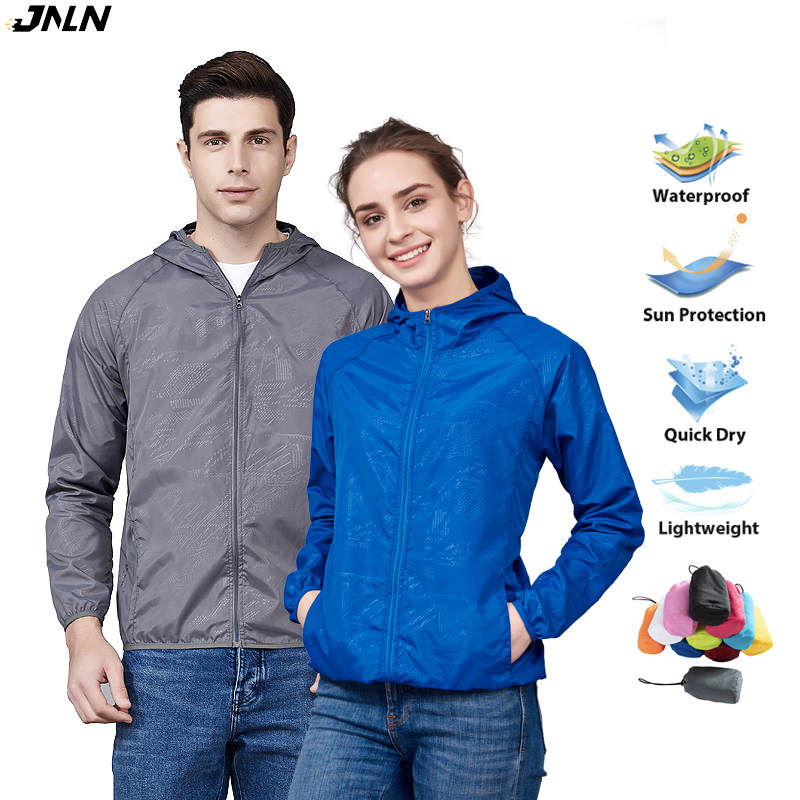 Outdoor Sport Windbreaker - JNLN Unisex kurtka turystyczna mężczyźni kobiety