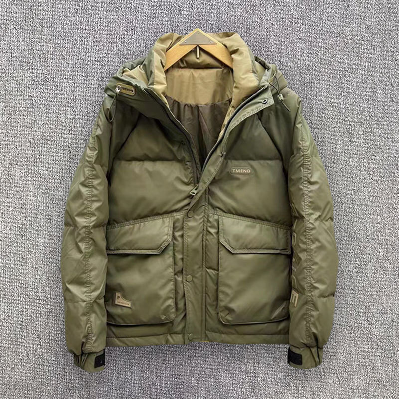Outdoor Sport Jacket - Męska zimowa kurtka puchowa zimowa krótka
