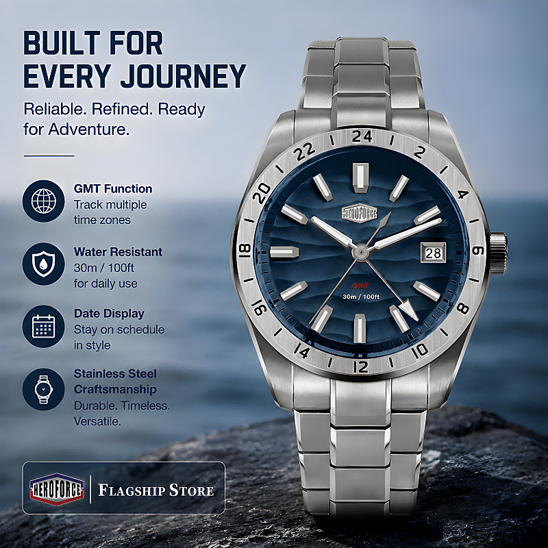 Outdoor Sport Smart Watch - HEROFORCE Nowy Wodoodporny Świecący Zegarek Kwarcowy