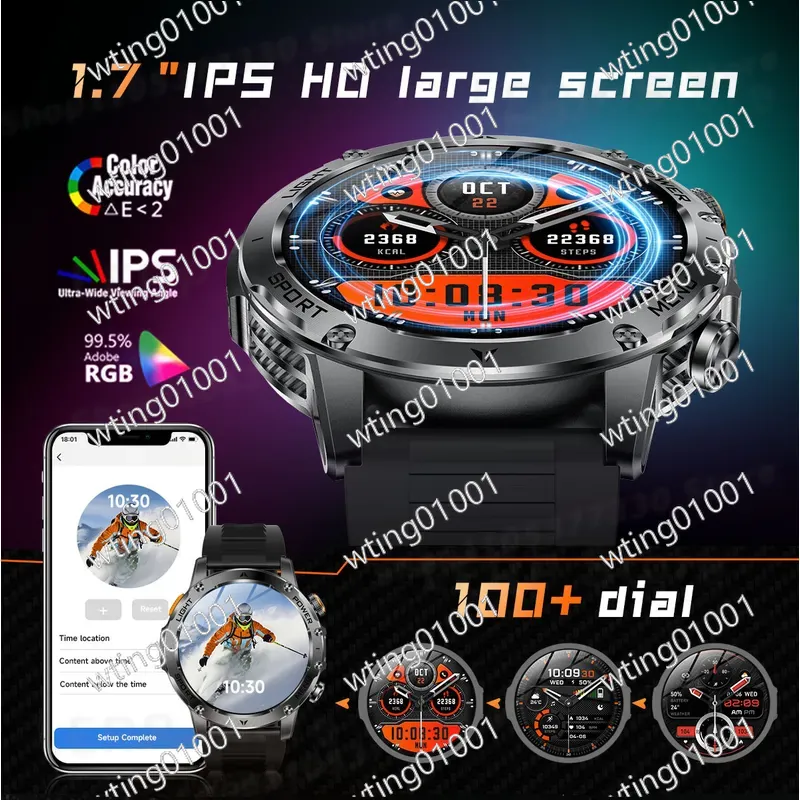 Smartwatch AK87 z latarką, fun – Outdoor Sport Smart Watch recenzja i cena