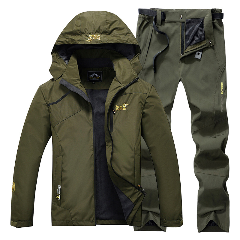 Wodoodporny kombinezon wędkars – Outdoor Sport Windbreaker recenzja i cena