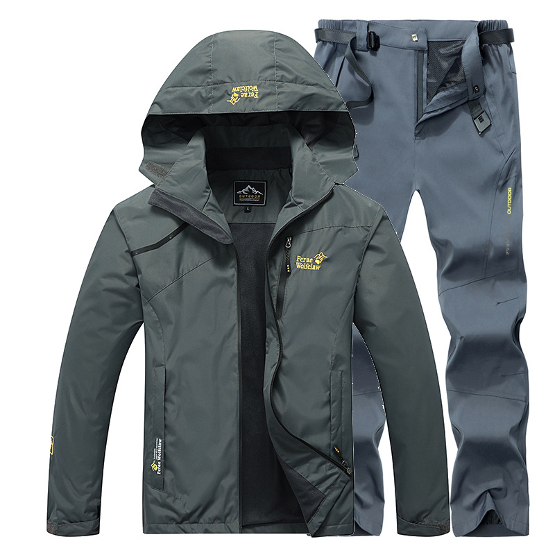 Wodoodporny kombinezon wędkars – Outdoor Sport Windbreaker recenzja i cena