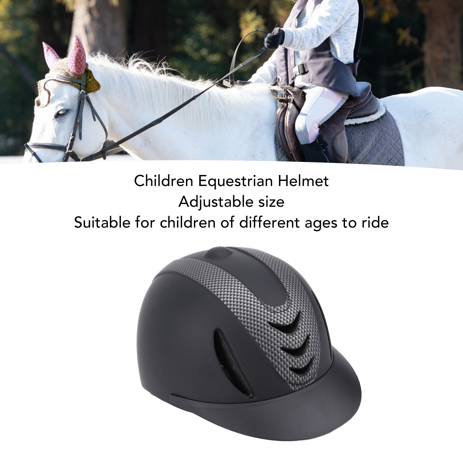 Dziecięcy kask do jazdy konnej – Equestrian Helmet recenzja i cena