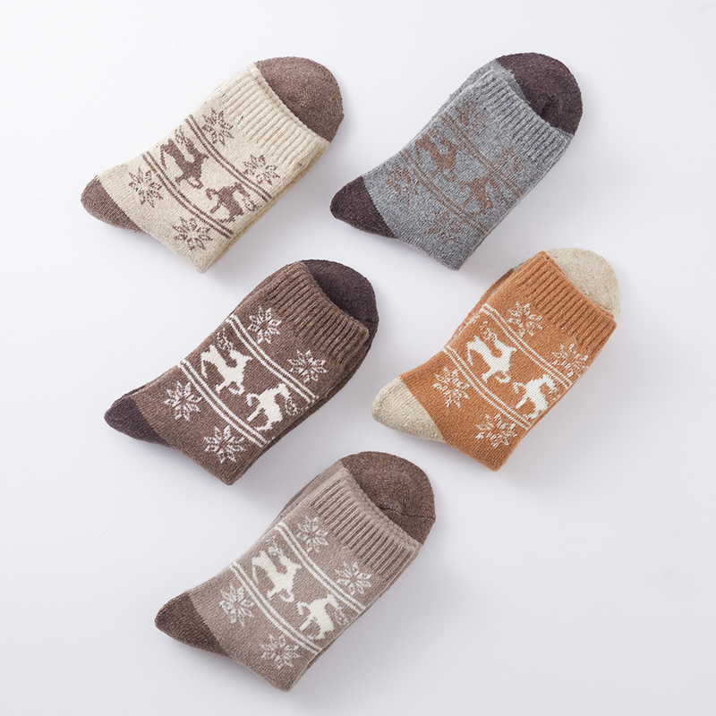 5Pairs Winter Thicken Wool Soc – Outdoor Sport Hose recenzja i cena