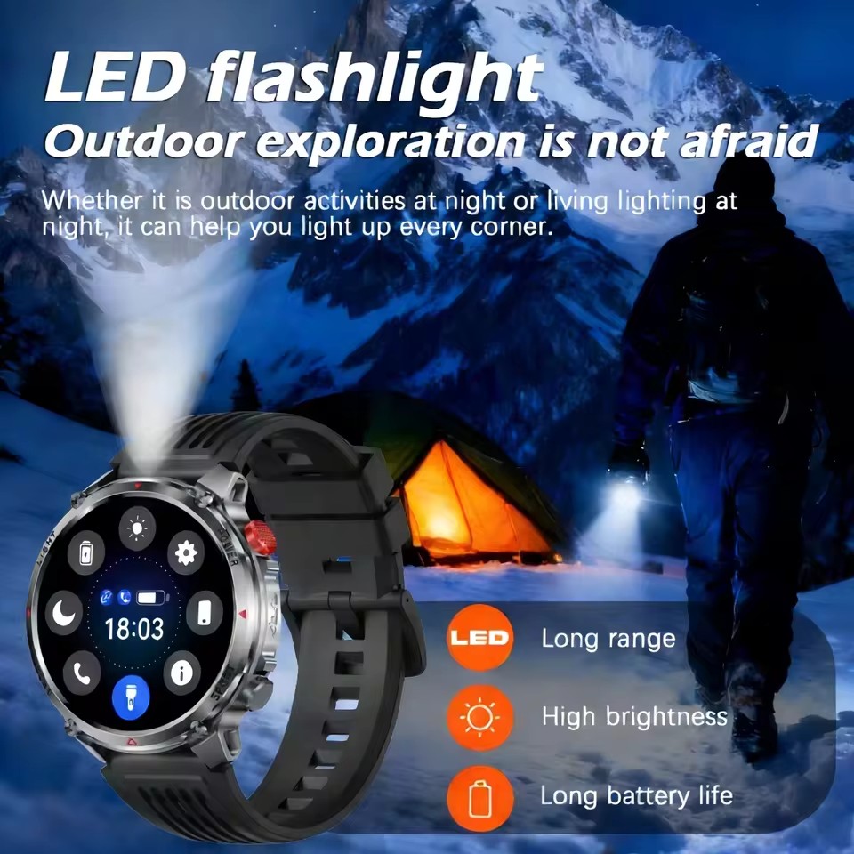 Nowy męski zegarek wojskowy do – Outdoor Sport Smart Watch recenzja i cena