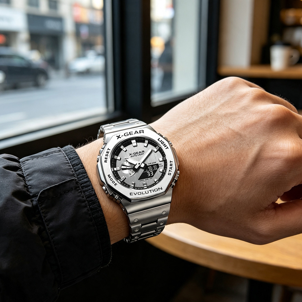 X-GEAR Cyfrowy Zegarek Sportow – Outdoor Sport Smart Watch recenzja i cena